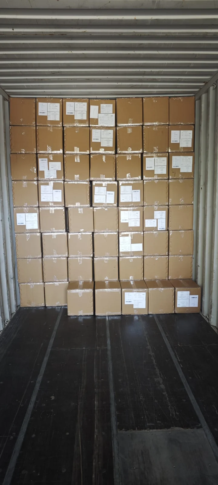 Loading inside a container