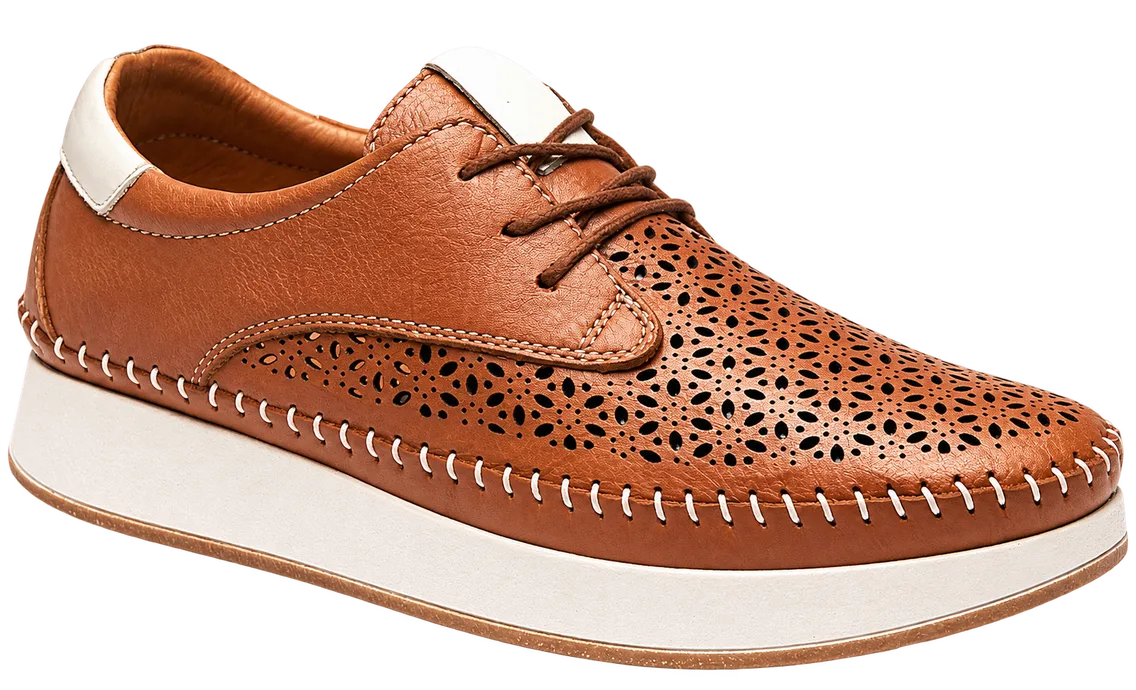 A. BROWN Perforated Lace-Up